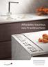 Affordable, luxurious, easy fit solid surfaces