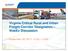 Virginia Critical Rural and Urban Freight Corridor Designation WebEx Discussion. September 28, 2017, 10:30 12:00