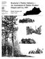 Kentucky's Timber Industry An Assessment of Timber Product Output and Use, 1997
