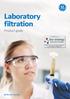 Laboratory filtration