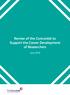 Review of the Concordat to Support the Career Development of Researchers