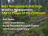 Best Management Practices: Wildfire Management 5NP in Crown of the Continent