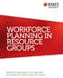 WORKFORCE PLANNING IN RESOURCE GROUPS