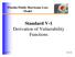 Standard V-1 Derivation of Vulnerability Functions
