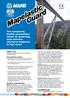Mapelastic Guard. Two-component, flexible cementitious mortar for protecting large concrete structures subjected to high stress PI-MC-IR