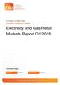 Electricity and Gas Retail Markets Report Q1 2018