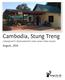Cambodia, Stung Treng. Community Development and Long-term Plans