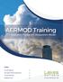 AERMOD Training TRAINING AERMOD. Gaussion Plume Air Dispersion Model. Index.   Course Agenda. The Lakes Training Approach