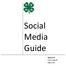 Social Media Guide National 4-H Council Fall 2010
