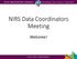 NIRS Data Coordinators Meeting