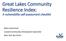 Great Lakes Community Resilience Index: