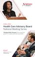 Health Care Advisory Board National Meeting Series
