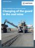 Selective WIRTGEN Surface Mining in Australia. Changing of the guard in the coal mine