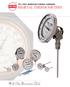 TEL-TRU MANUFACTURING COMPANY BIMETAL THERMOMETERS. World-Class Thermometers Since