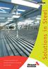 PROJECT REVIEWS Volume 12 No 2. Solutions in Steel PUBLISHED QUARTERLY FOR BUILDERS, ARCHITECTS, ENGINEERS AND SPECIFIERS