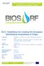 D3.3 Guidelines for creating the European Biomethane Guarantees of Origin