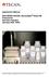 Application Manual MACHEREY-NAGEL NucleoSpin Robot-96 Plasmid Kit Genesis Freedom Genesis RSP, RWS