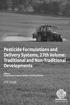 Pesticide Formulations and Delivery Systems, 27th Volume: Traditional and Non-Traditional Developments STP 1500
