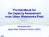 The Handbook for the Capacity Assessment in an Urban Waterworks Field