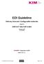 EDI Guideline. Delivery forecast: Configurable materials. based on EDIFACT DELFOR D.96A. Version