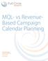 MQL- vs Revenue- Based Campaign Calendar Planning