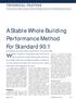 A Stable Whole Building Performance Method For Standard 90.1