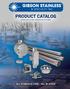 PRODUCT CATALOG STAINLESS STEEL CONDUIT & FITTINGS ALL STAINLESS STEEL ALL IN STOCK