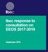 Ibec response to consultation on EEOS