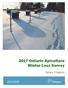2017 Ontario Apiculture Winter Loss Survey. Apiary Program