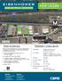 EISENHOWER EISENHOWER INDUSTRIAL CENTER INDUSTRIAL CENTER. Park Overview. Property Highlights. Warehouse Space FOR LEASE.