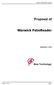 Warwick PalmReader Proposal. Proposal of. Warwick PalmReader. Version Version: 1.03 Page 1