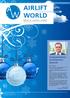 AIRLIFT WORLD. Congratulations fromdirector General: Editionforinsurancecompany PublishedbyVolga-DneprAirlinesandNewInsuranceCompany