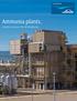 Ammonia plants. Flexible solutions for all feedstocks.