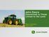 John Deere Committed to Those Linked to the Land. Deere & Company August 2011