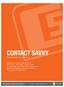 CONTACT SAVVY. Dialing Smarter From the Cloud