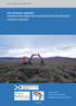 NON-TECHNICAL SUMMARY DUNRUCHAN FARM PEATLAND RESTORATION PROJECT LESSONS LEARNED