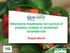 Alternative treatments for control of powdery mildew in protected strawberries. Angela Berrie