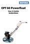 CPT 60 Powerfloat. User & Safety Instructions