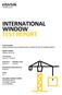 INTERNATIONAL WINDOW TEST REPORT