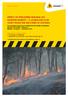 EFFECT OF PRESCRIBED BURNING ON WILDFIRE SEVERITY - A LANDSCAPE CASE STUDY FROM THE 2003 FIRES IN VICTORIA