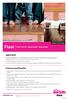 Floor. Application. Features and Benefits PINK BATTS SNUGFLOOR INSULATION. pinkbatts.co.nz PRODUCT DATA SHEET