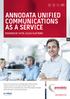ANNODATA UNIFIED COMMUNICATIONS AS A SERVICE
