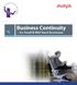 Business Continuity for Small & Mid Sized Businesses