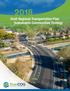 Draft Regional Transportation Plan Sustainable Communities Strategy