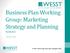 Business Plan Working Group: Marketing Strategy and Planning Session 6