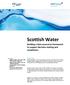 Scottish Water Building a data assurance framework to support decision-making and compliance