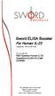 Sword ELISA Booster. For Human IL-23. For use with the R&D Systems Human IL-23 Quantikine ELISA Kit (Cat# D2300B)