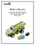 Made to Recycle. LEGOLAND FLORIDA RESORT Education Resource Guide Grades 2 nd -5 th