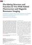 Elucidating Structure and Function In Vivo With Hybrid Fluorescence and Magnetic Resonance Imaging
