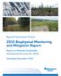 201 Biophysical Monitoring and Mitigation Report